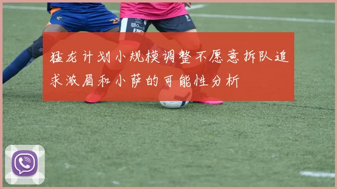 猛龙计划小规模调整不愿意拆队追求浓眉和小萨的可能性分析